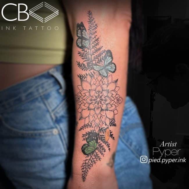 Butterfly Tattoo Women