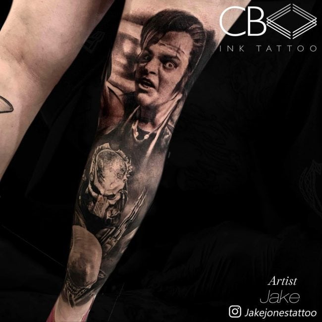 Realism Leg Tattoos For Men