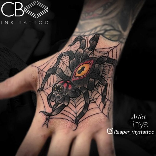 traditional hand tattoo
