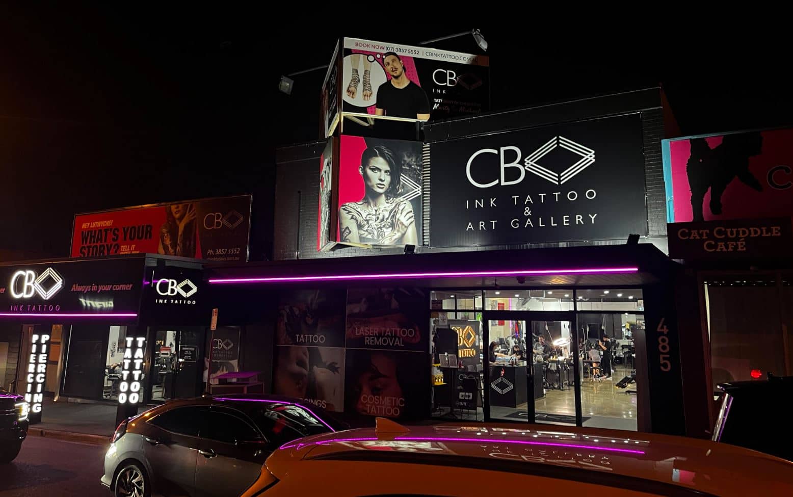 CB Ink Tattoo Studio brisbane tattoo shop piercings Small tattoos Brisbane tattoo artists tattoo discount