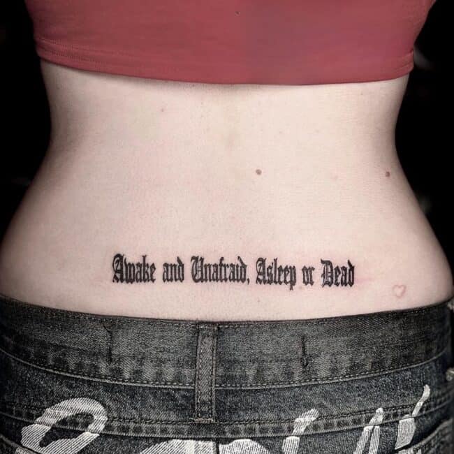 Chelsea Tattoo Artist Script My Chemical Romance Back Tattoo