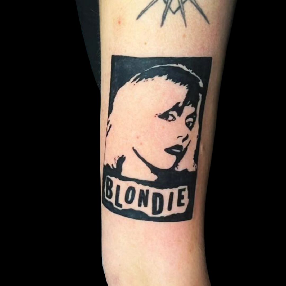 Marto Tattoo Artist Blackwork Semi Realism Portrait Script Arm Tattoo