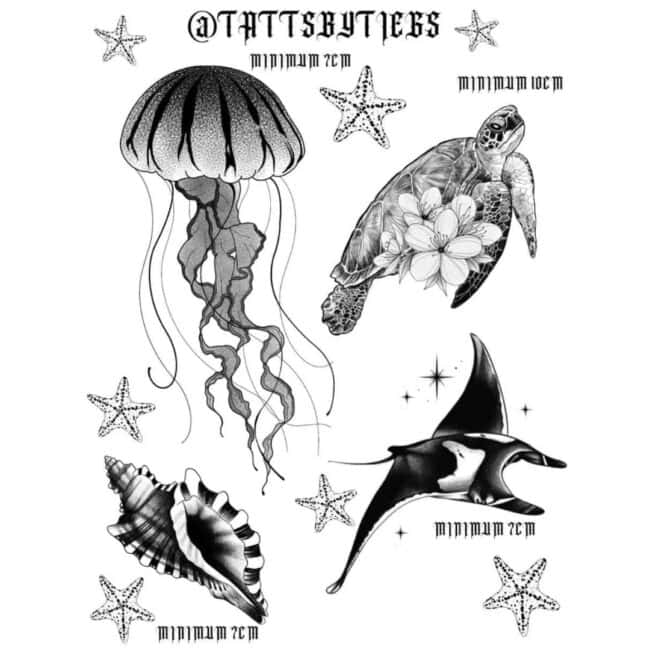 Animal Tattoo Flash Design Sheet Australia Tattoo
