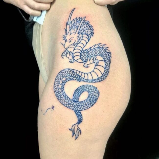 Blue Dragon Tattoo