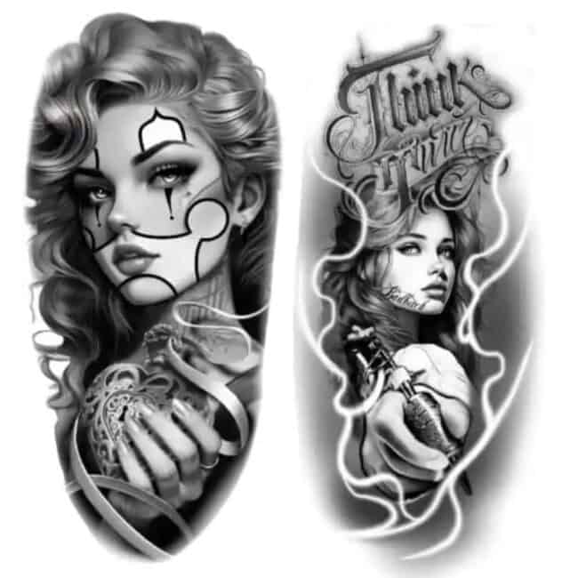 Chicano Tattoo Flash Design Sheet Australia Tattoo