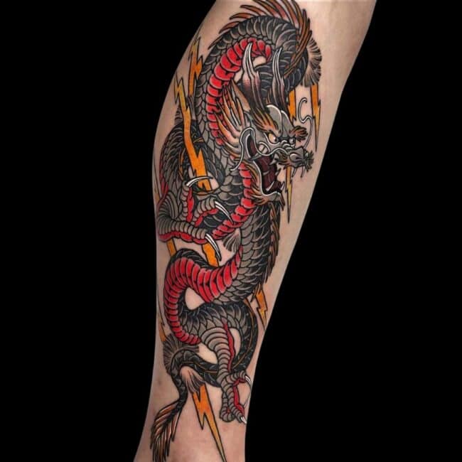 Eastern Dragon Tattoo