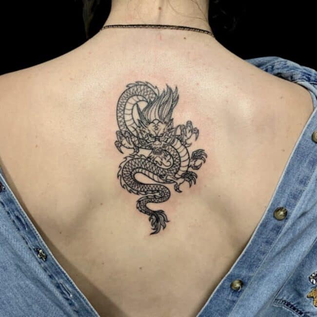 Vietnamese Dragon Tattoo