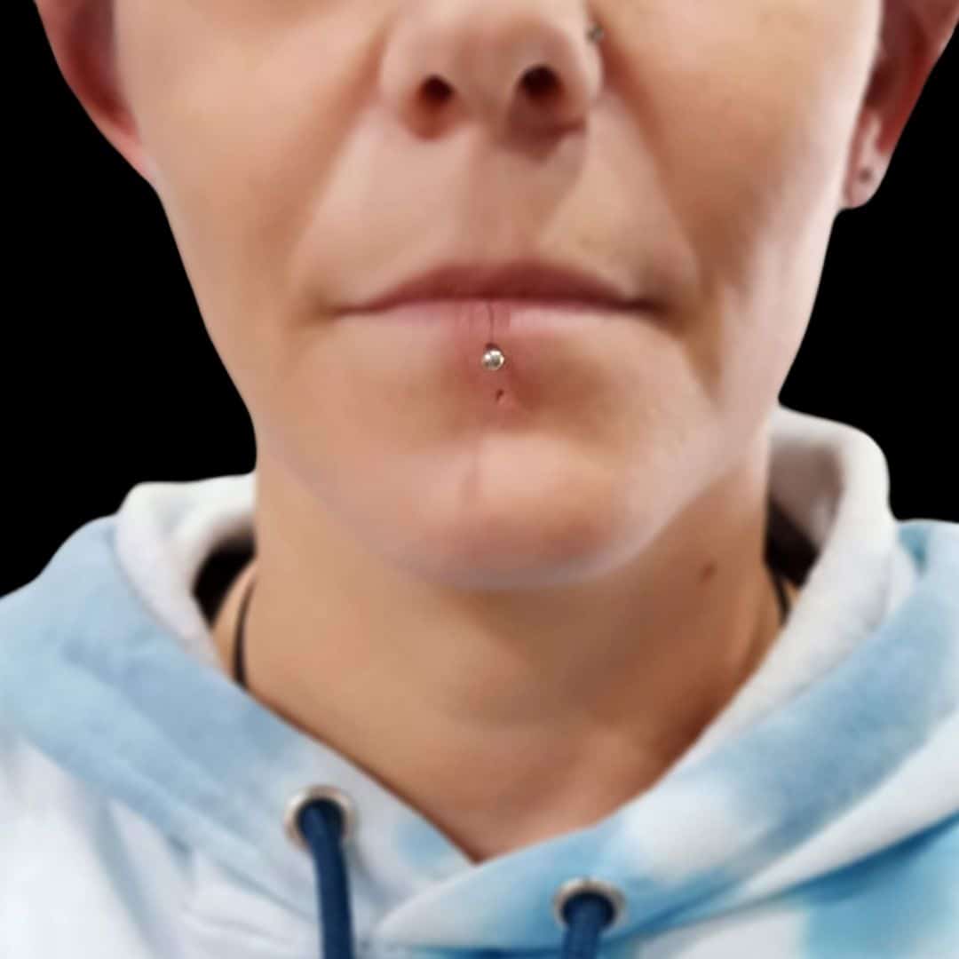 Lip Piercing Brisbane Tattoo Studio 2