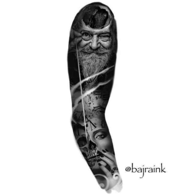 Realism Tattoo Flash Design Sheet Australia Tattoo