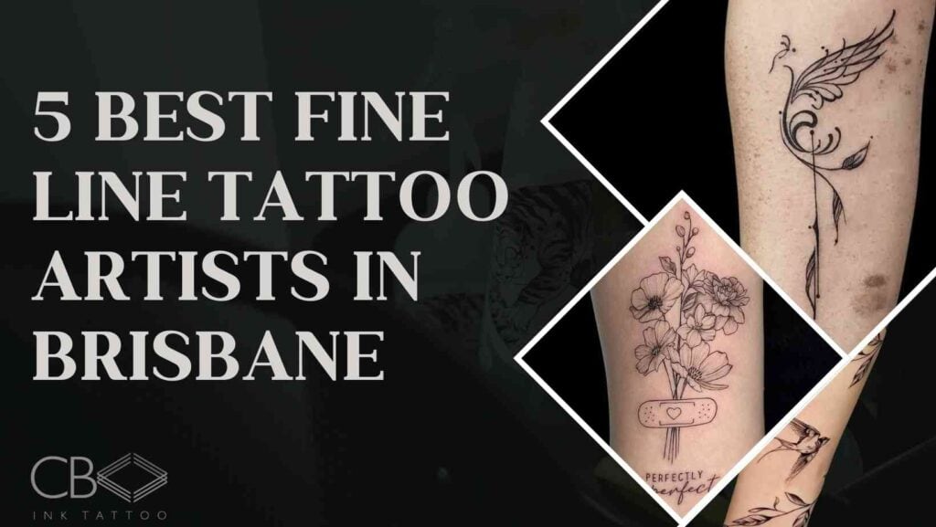 Blog Article Cover Photo 5 Best Fine Line Tattoo Artists In Brisbane