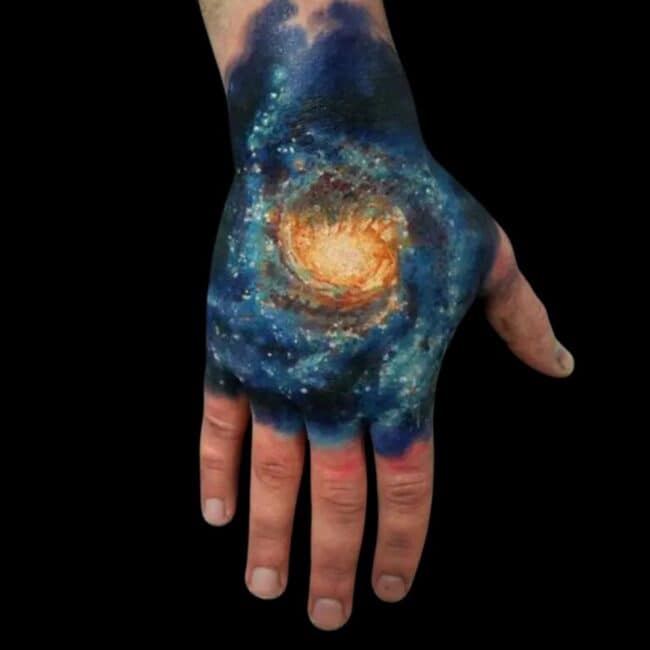 Galaxy Realism Tattoo