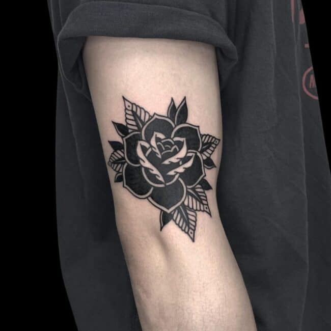 Black Rose Tattoo