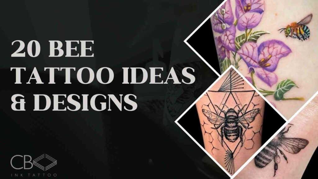 Blog Article Cover Photo Bee Tattoo