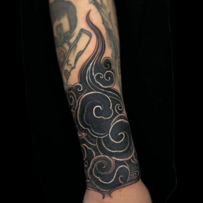 Japanese Cloud Tattoo