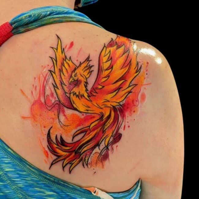 Rising Phoenix Tattoo