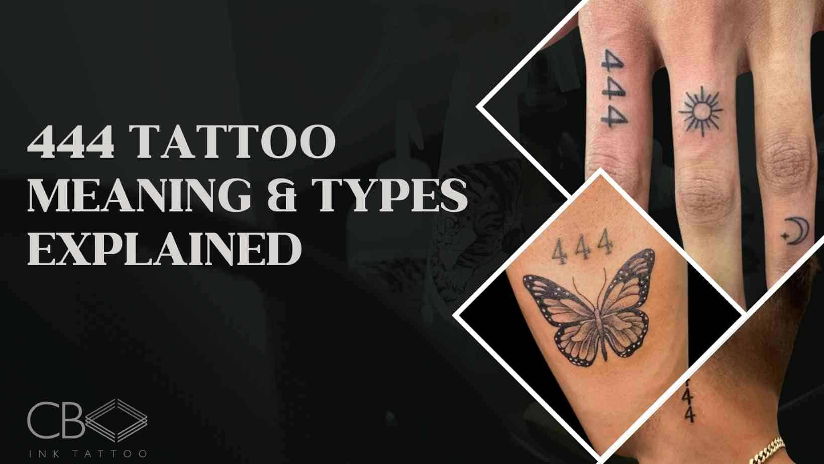 Angel Number 444 Tattoo Ideas You Need