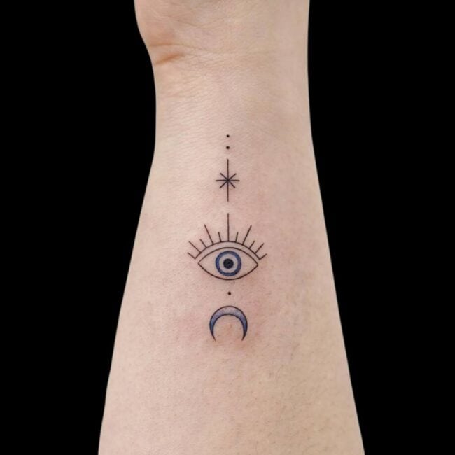 Evil Eye Tattoo Ideas