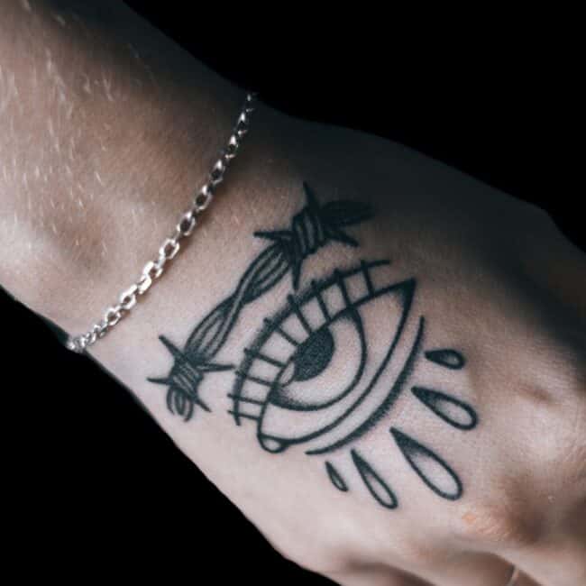 Evil Eye Tattoo For Men