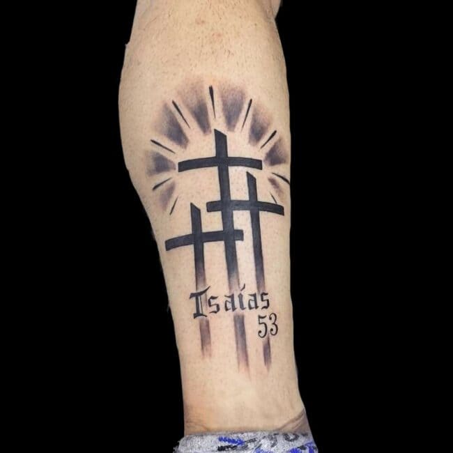 Three Cross Tattoo