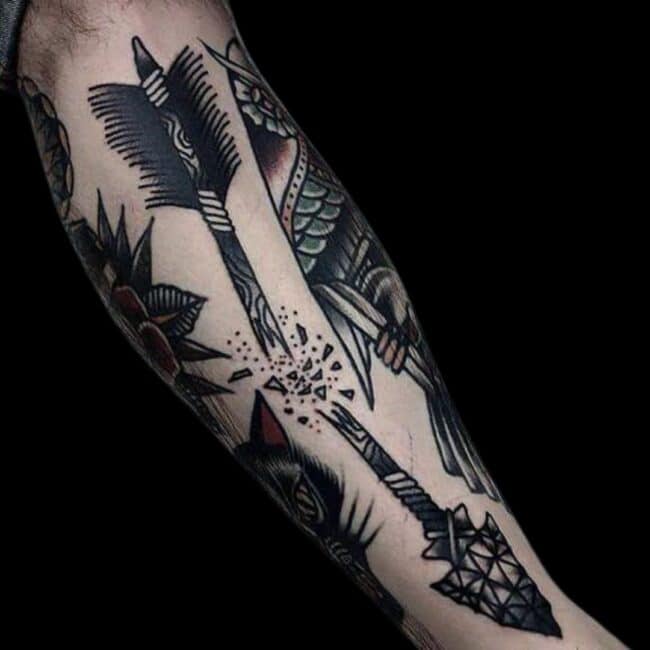 Broken Arrow Tattoo