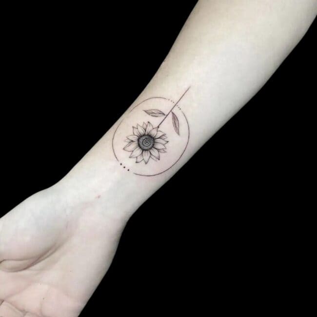 Small Flower Tattoos In Brisbane
