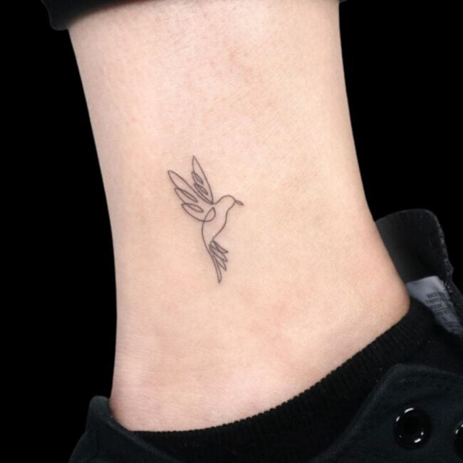 Small Hummingbird Tattoo