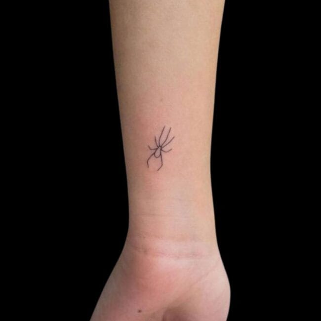 Small Spider Tattoo