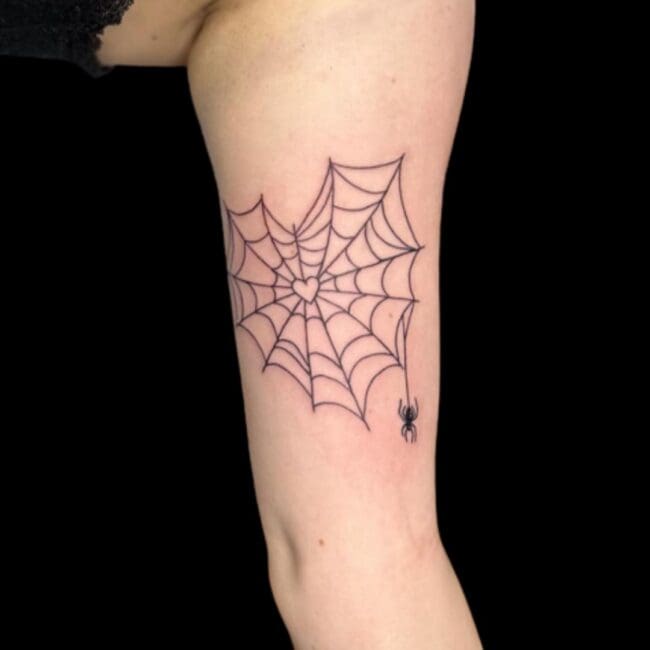 Spider Web Tattoo