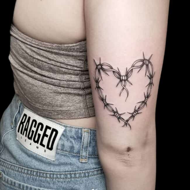 Barbed Wire Tattoo meaning