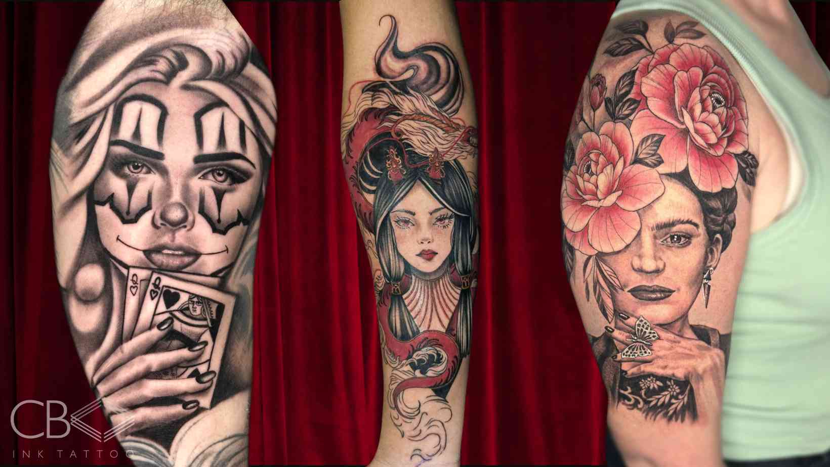 Neo Traditional Beauty on the Face