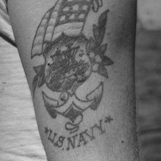 Old Navy Anchor Military Tattoo