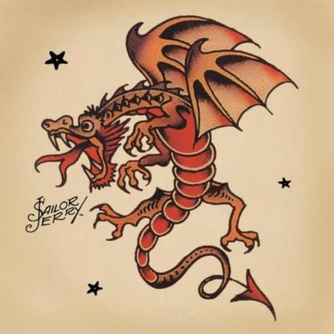 Sailor Jerry Dragon Tattoo Colour Old US Australian Navy.jpg