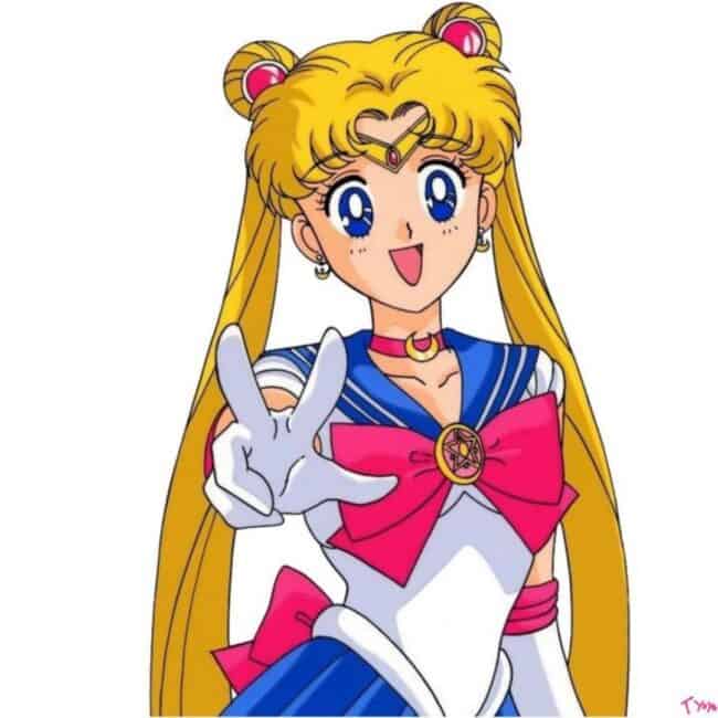 Sailor Moon Cartton Image from Anime Series