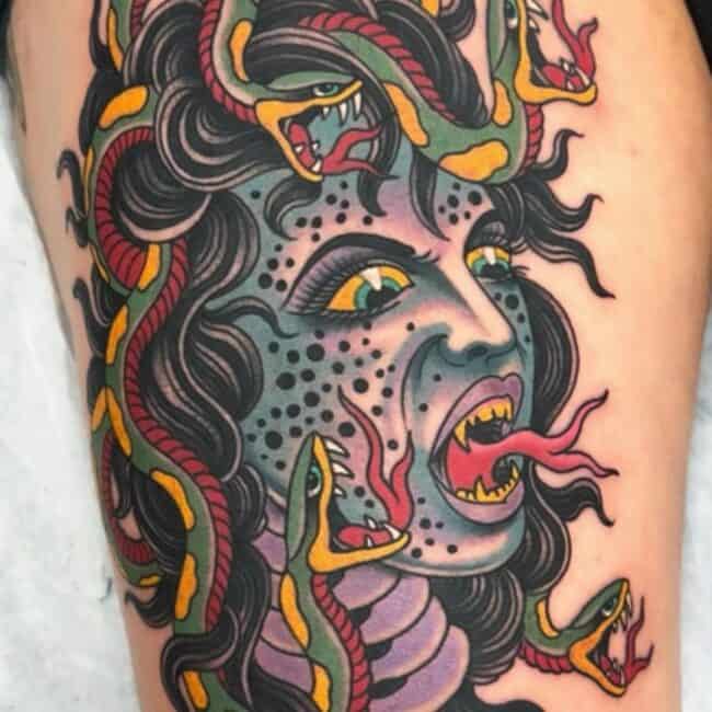 TATTOO-COLOURFUL-MEDUSA