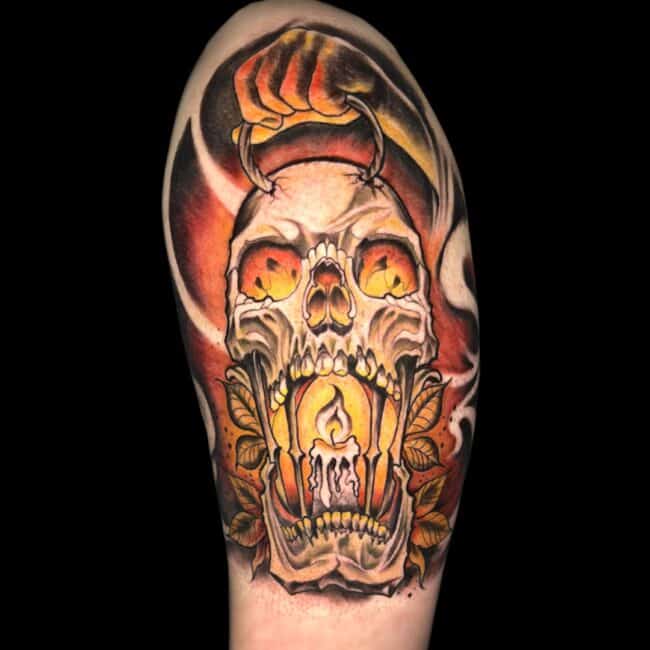 Color vs Black and White Tattoo