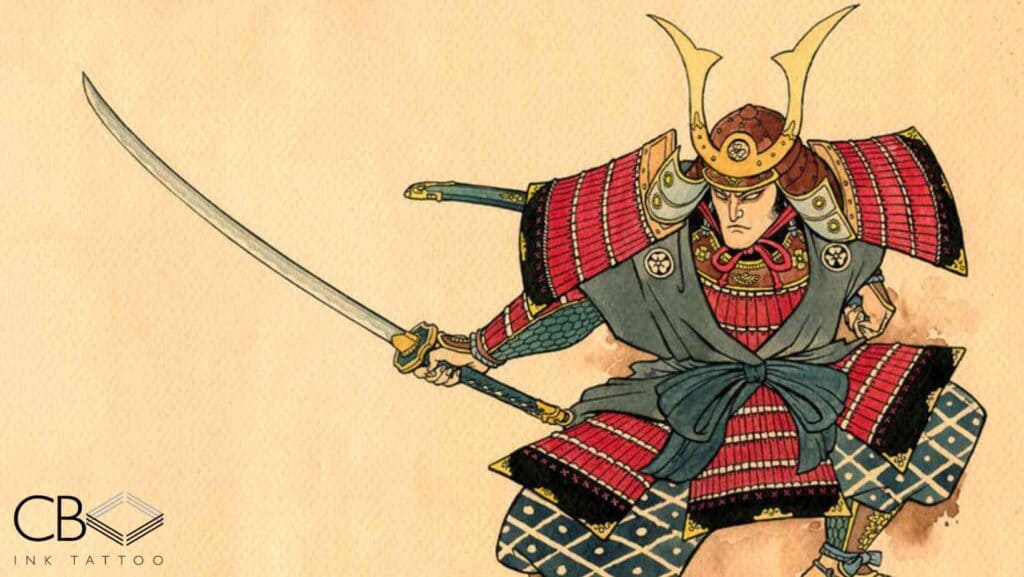 Armour, Honour, and Ink Samurai Tattoos Explained Samurai Colour Drawing Full Armor Katana Blog Cover Image