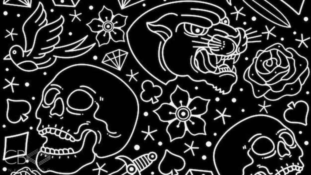 Classic Traditional Patterns Skull Sword Rose Swan Tiger And Others Depicted Traditional Tattoos Bold, Unapologetic, and Built to Last Blog Cover Image