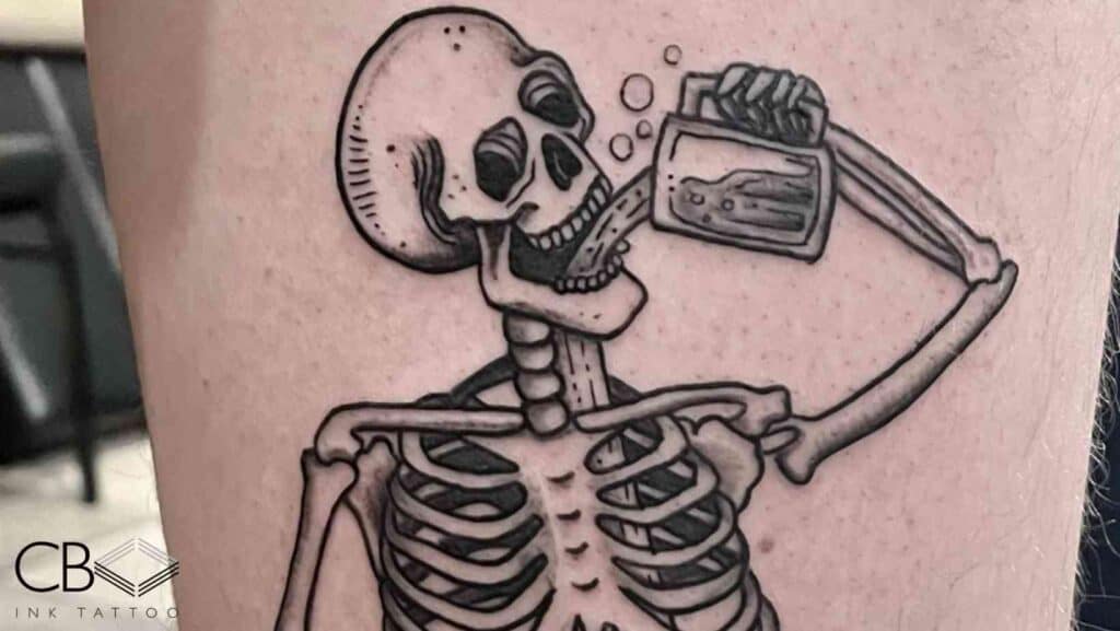 Beer Tattoo Ideas For the Beer Lovers Tattoo Blog Article Image Cover