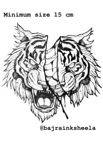 Animal Flash Tattoo Design Sheet Sheela