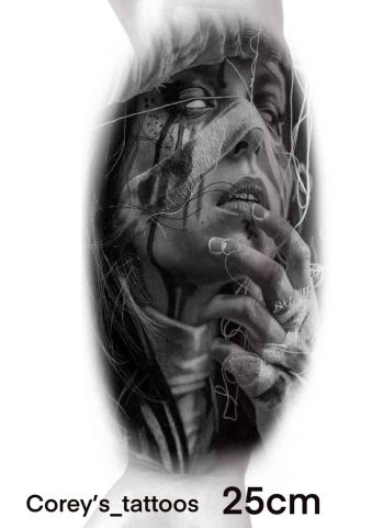 Halloween Flash Tattoo Design Sheet Corey
