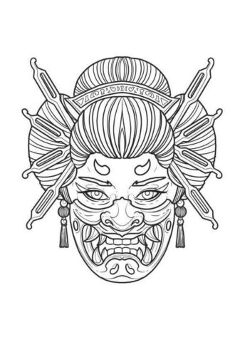 Japanese Flash Tattoo Design Sheet 1