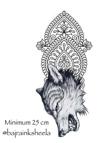 Mandala 5 Flash Tattoo Design Sheet Sheela