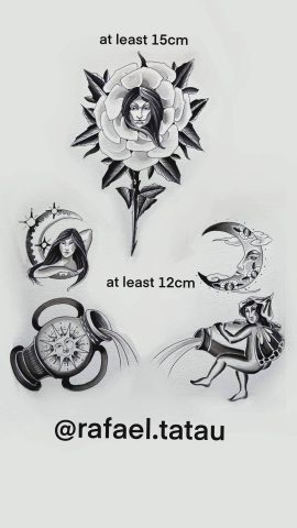 Neo 2 Traditional Flash Tattoo Design Sheet Raf