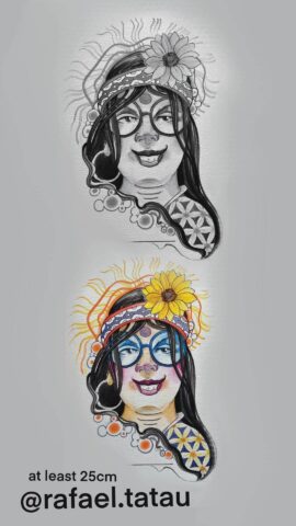 Neo 4 Traditional Flash Tattoo Design Sheet Raf