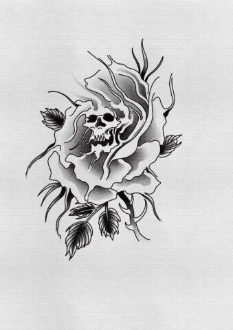 Neo 6 Traditional Flash Tattoo Design Sheet Raf