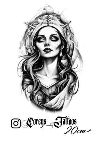 Neo Traditional 2 Flash Tattoo Design Sheet Corey