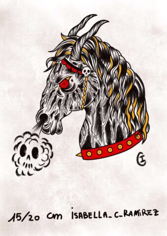 Neotrad 2 Flash Tattoo Design Sheet Isabella