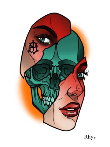 Neotraditional- 2. Flash- Tattoo- Design- Sheet- Rhys