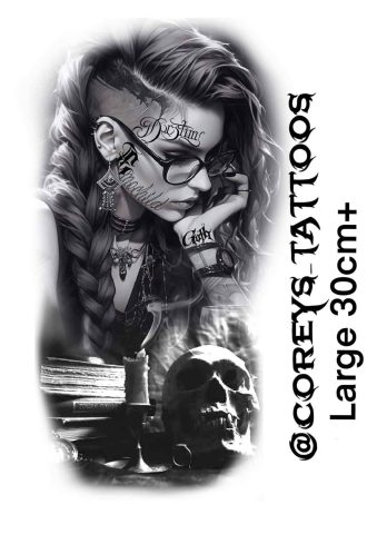 Realism 27 Flash Tattoo Design Sheet Corey