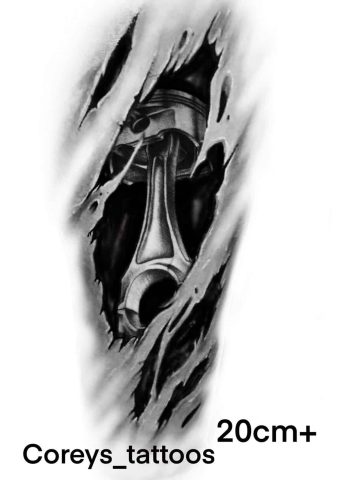 Realism 35 Flash Tattoo Design Sheet Corey